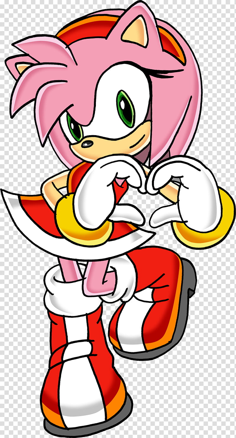 Amy Rose Full Art Amy Rose Of Sonic The Hedgehog Png Clipartsky